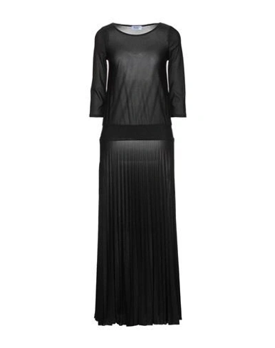 Shop Hopper Long Dresses In Black
