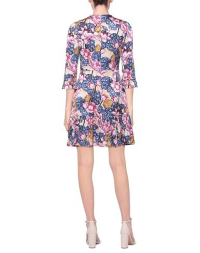 Shop Mary Katrantzou Short Dresses In Lilac