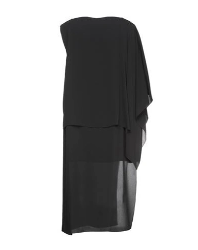 Shop Alessio Bardelle Midi Dresses In Black