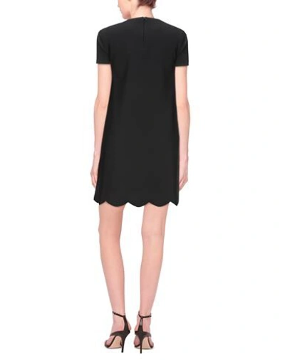 Valentino Short Dresses In Black