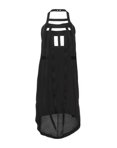 Shop Rick Owens Midi Dresses In Black