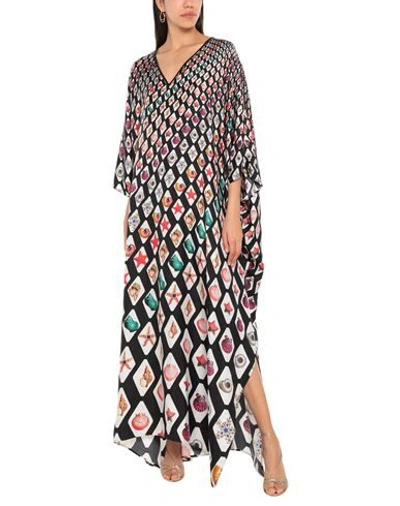 Shop Mary Katrantzou Long Dresses In Black