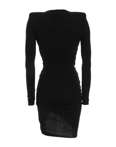 Shop Alexandre Vauthier Short Dresses In Black