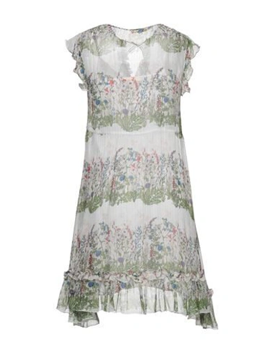 Maje Midi Dresses In Ivory