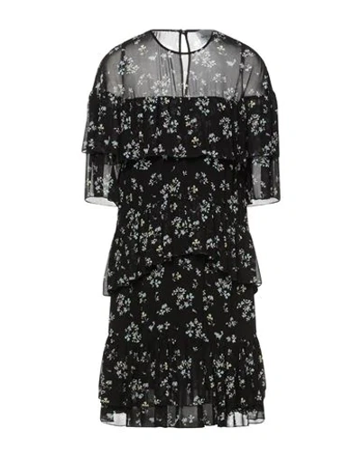 Shop Be Blumarine Woman Mini Dress Black Size 8 Viscose