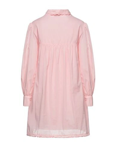 Shop Be Blumarine Woman Mini Dress Pink Size 6 Cotton