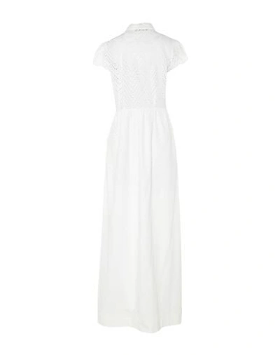 Shop Alessandro Dell'acqua Long Dresses In White