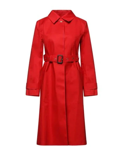Shop Mackintosh Coats In Red