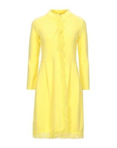 Shop El La® Lago Di Como Overcoats In Yellow