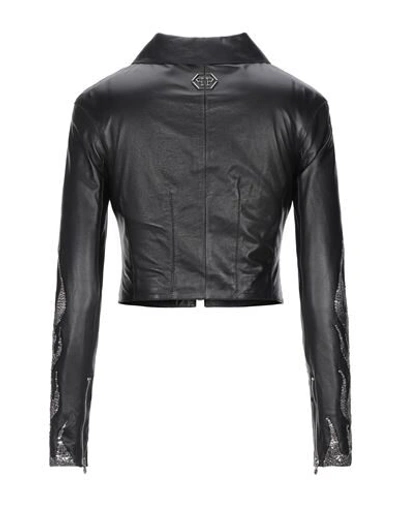 Shop Philipp Plein Jackets In Black