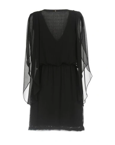 Shop Annarita N Short Dresses In Black