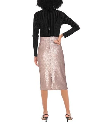Shop Alessandro Dell'acqua 3/4 Length Skirts In Pale Pink
