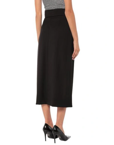 Shop Actualee 3/4 Length Skirts In Black