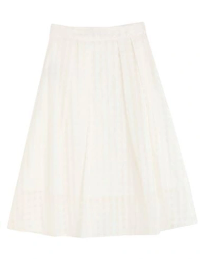 Shop 5preview 3/4 Length Skirts In White