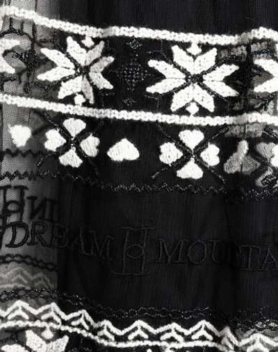 Shop Pinko Uniqueness Woman Midi Skirt Black Size 4 Polyester, Acrylic, Wool, Polyamide