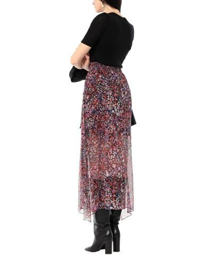 Maje Long Skirts In Black