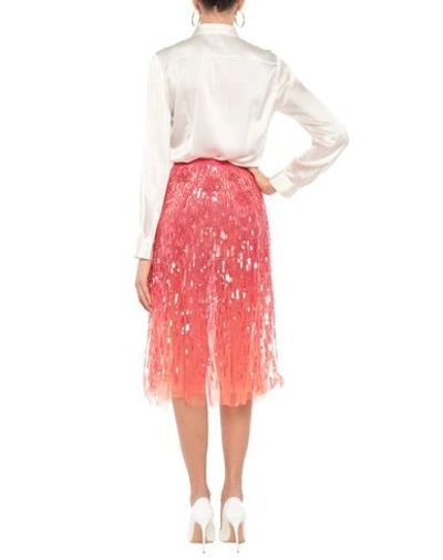 Elisabetta Franchi Midi Skirts In Red
