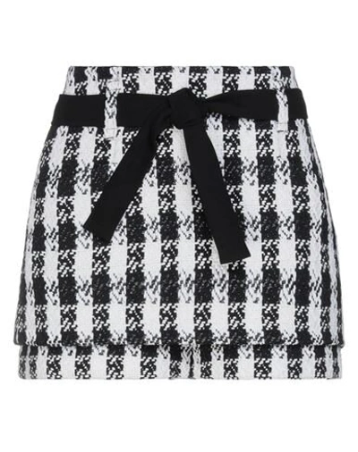 Maje Woman Shorts & Bermuda Shorts Black Size 8 Cotton, Polyester, Acrylic, Polyamide, Viscose In Black