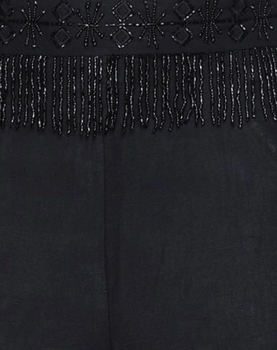 Twinset Cropped Pants In Black