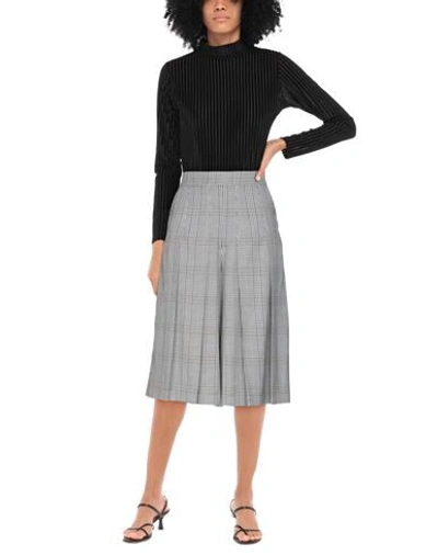 Shop Maje Woman Shorts & Bermuda Shorts Grey Size 2 Polyester, Elastane