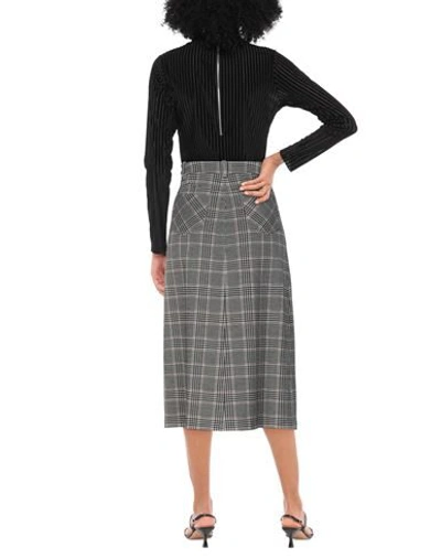 Shop Giorgio Armani 3/4 Length Skirts In Black