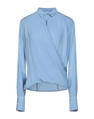Shop Her Shirt Blouses In Sky Blue
