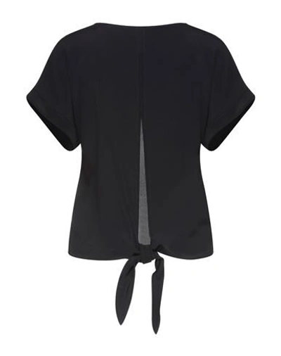 Shop Jucca Woman Blouse Black Size 10 Acetate, Silk