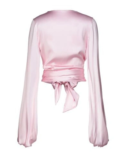 Shop Alexandre Vauthier Blouses In Pink