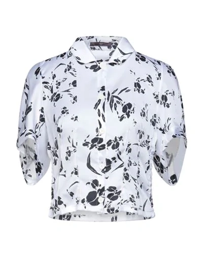 Shop High Woman Shirt White Size 10 Polyester