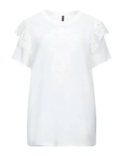 Manila Grace Blouses In White