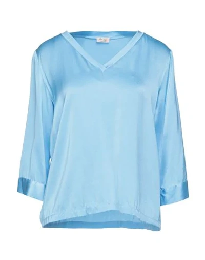 Shop Her Shirt Blouses In Azure