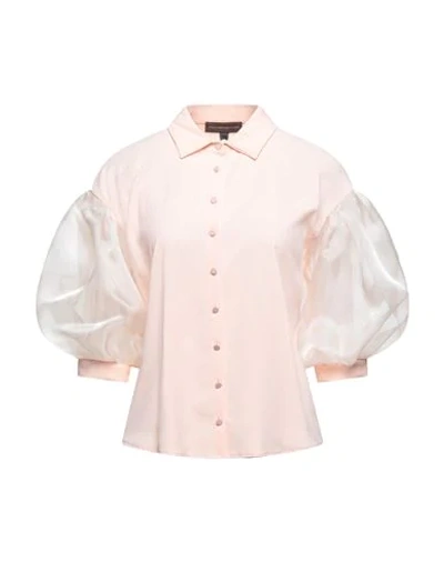Shop Alessandro Dell'acqua Shirts In Pale Pink