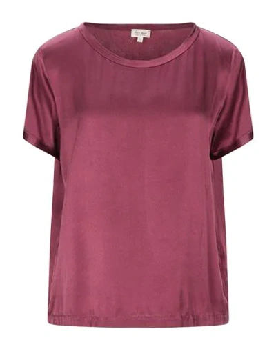 Shop Her Shirt Blouses In Maroon