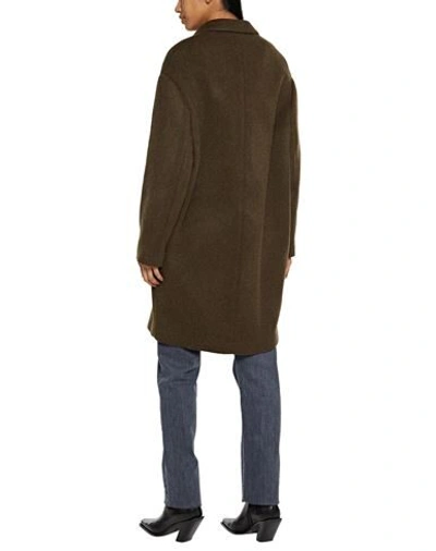 Shop Isabel Marant Coats In Brown
