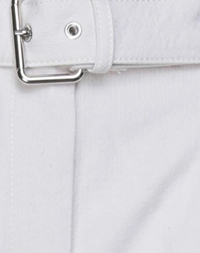 Twinset Denim Shorts In White