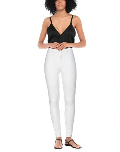 Shop Guess Jeans In White
