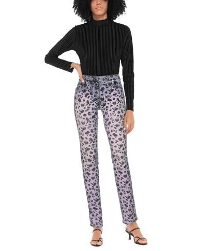 Shop Versace Woman Jeans Light Purple Size 27 Cotton, Elastane