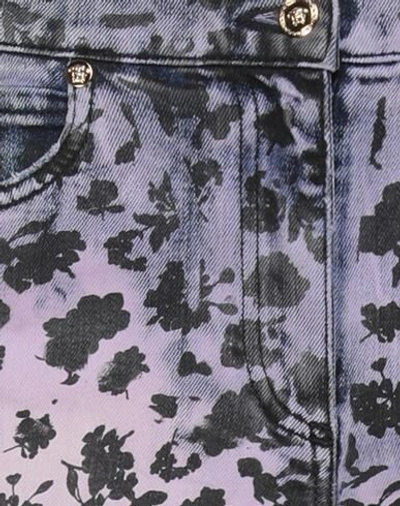 Shop Versace Woman Jeans Light Purple Size 28 Cotton, Elastane