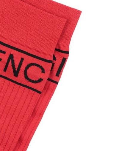 Shop Givenchy Short Socks In Red