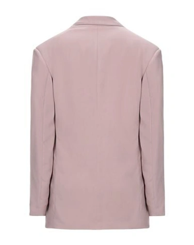 Shop Hebe Studio Suit Jackets In Pastel Pink
