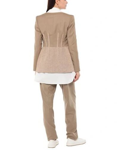 Burberry Suit Jackets In Beige