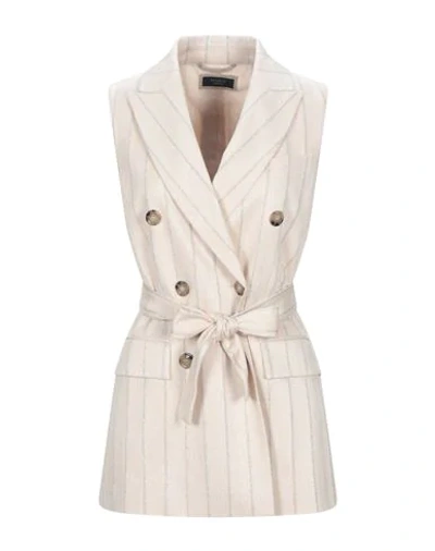 Shop Peserico Suit Jackets In Beige