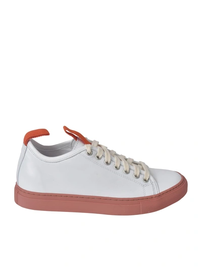 Shop Sofie D'hoore Contrasting Details Fast Sneakers In White
