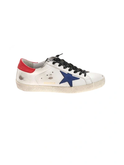 Shop Golden Goose Superstar Classic Sneakers In White