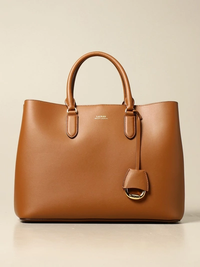 Shop Ralph Lauren Lauren  Handbag Lauren  Leather Handbag