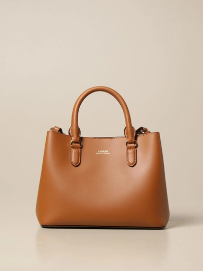 Shop Ralph Lauren Lauren  Handbag Lauren  Leather Bag