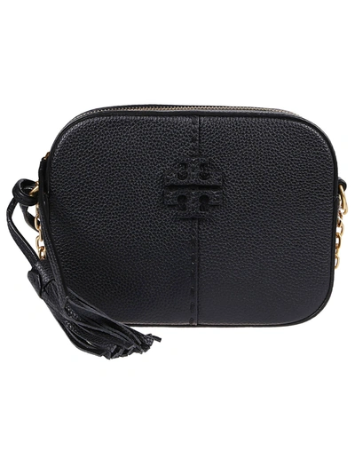 Shop Tory Burch Mcgraw Camera Bag In Black