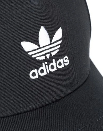 Adidas Originals Adidas Trefoil Baseball Cap In Black | ModeSens