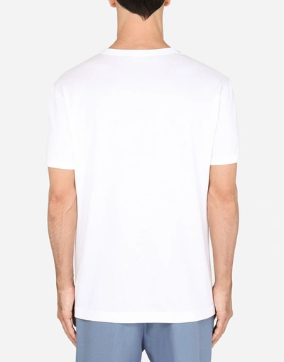 Dolce & Gabbana Short-sleeved Cotton T-shirt