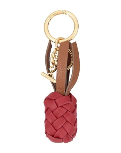 Shop See By Chloé Key Rings In Brick Red